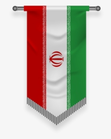 Pennant Iran Tajikistan - Iran Flag, HD Png Download, Free Download