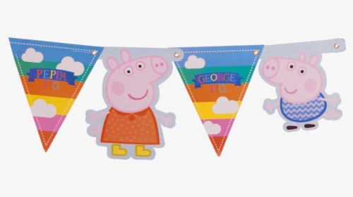 Peppa Pig Banner - Party, HD Png Download, Free Download