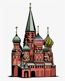 Vector Illustration Of St Basil"s Orthodox Christian - Spire, HD Png Download, Free Download