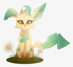 Leafeon , Png Download - Cartoon, Transparent Png, Free Download