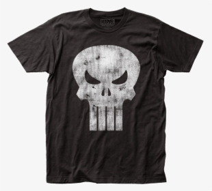 The Punisher Distressed Logo T-shirt - Torche Shirt, HD Png Download, Free Download