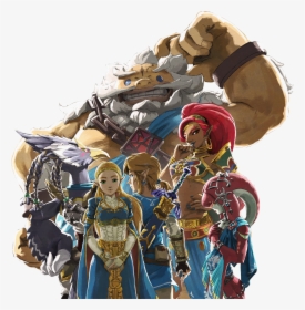 Breath Of The Wild - Legend Of Zelda Breath Of The Wild Characters, HD Png Download, Free Download