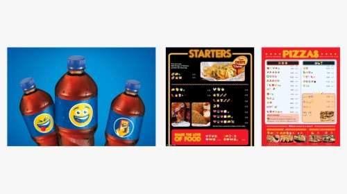 Pepsi Emoji Bottles & Pizza Hut Emoji Menus Are A Few - Pizza Hut Menu Birmingham, HD Png Download, Free Download