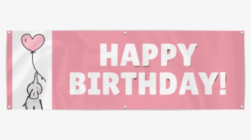 Simply Happy Birthday Banner Template Preview - Coquelicot, HD Png Download, Free Download