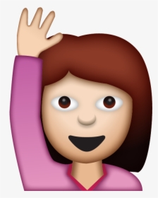 Girl Emoji Png - Woman Emoji Png, Transparent Png, Free Download