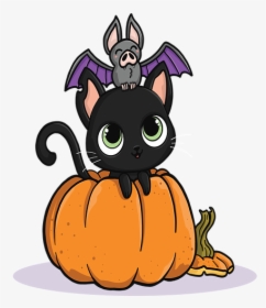Halloween Cute Cat, Cute Cat, Halloween Cat - You Ve Been Booed, HD Png Download, Free Download