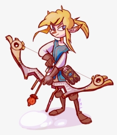 Link From Breath Of The Wild Can We Talk About The - Fanart Zelda Breath Of The Wild Concept Art, HD Png Download, Free Download