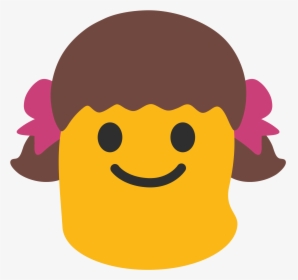 Android Girl Emoji Png , Png Download - Girl Emoji Png Android, Transparent Png, Free Download