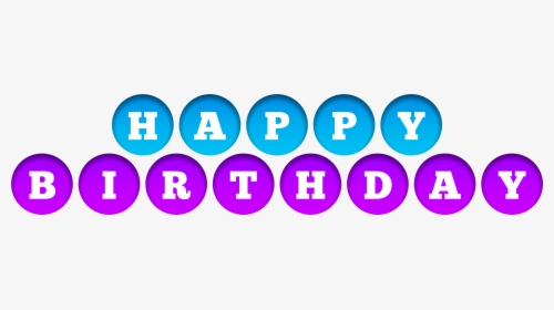 Happy Birthday Purple And - Monserrate, HD Png Download, Free Download