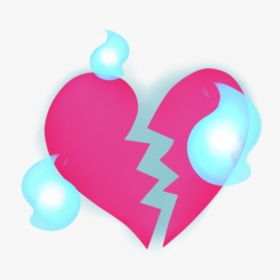 #emoji #brokenheart #heart, HD Png Download, Free Download