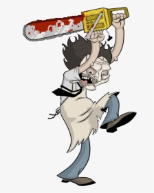 Transparent Leatherface Png - Leatherface Cartoon, Png Download, Free Download
