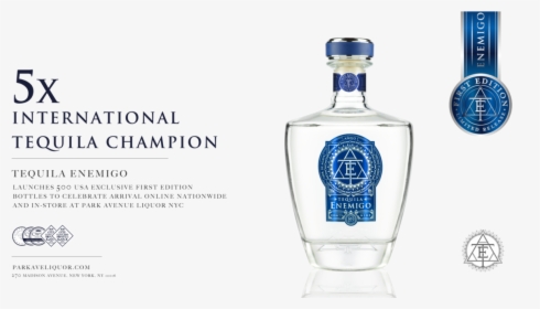 London’s Ultra Luxury Award Winning Tequila Brand Flies - Tequila Enemigo, HD Png Download, Free Download