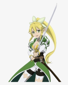 Image] Kirito And Leafa - Leafa Sword Art Online Render, HD Png Download, Free Download