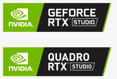 Nvidia Unveils Rtx Studio Laptops And Studio Drivers - Nvidia, HD Png Download, Free Download