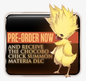 Chocobo Chick Summon Materia Dlc, HD Png Download, Free Download