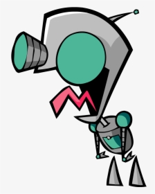 Gir Mouth Open - Invader Zim Gir Robot, HD Png Download, Free Download