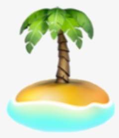 #iphone #emoji #emojis #iphoneemoji #emojisticker - Palm Tree Island Emoji, HD Png Download, Free Download