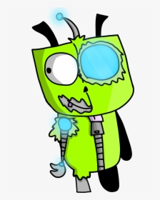 Old Drawing Of Gir From Invader Zim, HD Png Download, Free Download