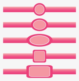 Pink Border, Frame, Decorative, Pattern - Border Pink Png, Transparent Png, Free Download