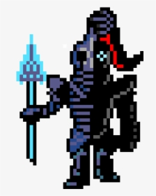 Undertale Undyne Pixel Art, HD Png Download, Free Download