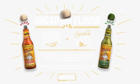 Uncap Real Flavor - Chuluota Hot Sauce, HD Png Download, Free Download