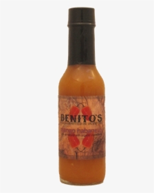 Benito"s Mango Habanero Hot Sauce - Glass Bottle, HD Png Download, Free Download