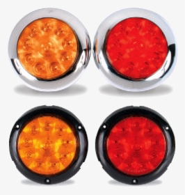Round Surface Mount Led Truck Light- - Truck Light, HD Png Download, Free Download
