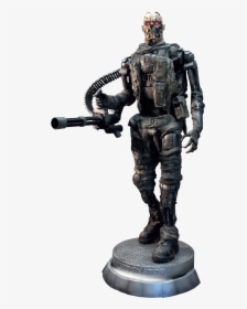 Terminator Salvation T 600 Life Size Statue, HD Png Download, Free Download