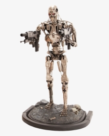 Life Size Terminator Statue, HD Png Download, Free Download