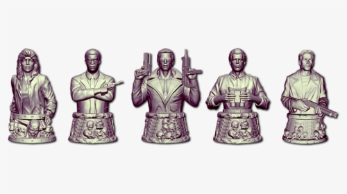 Heroes Chess Tokens3 - Bust, HD Png Download, Free Download