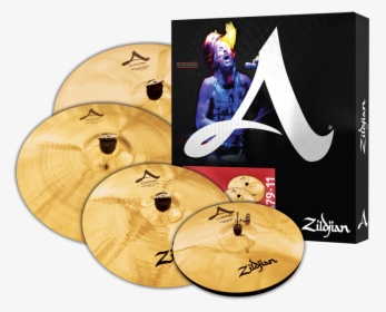 Demo Open Box A Custom Cymbal Set - Zildjian A Custom Cymbal Pack, HD Png Download, Free Download