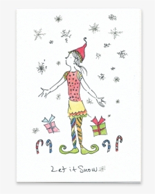 Let It Snow - Cartoon, HD Png Download, Free Download