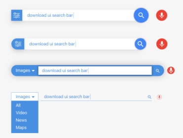 Ui Design For Sketch - Search Bar Ui Design, HD Png Download, Free Download