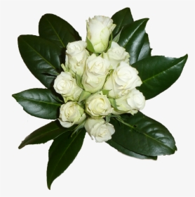 Flower Bouquet White Roses Free Picture - ดอก กุหลาบ สี ขาว Png, Transparent Png, Free Download