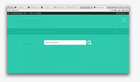 Search Full Screen Overlay - Css Full Screen Search, HD Png Download, Free Download