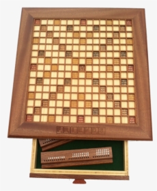 Luxury Wooden Scrabble Board, HD Png Download, Free Download