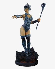 Statue,woman Warrior,figurine,action Figure,toy,fictional - Masters Of The Universe Characters Transparent, HD Png Download, Free Download