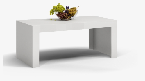 White Table Png - Duży Biały Stolik Kawowy, Transparent Png, Free Download