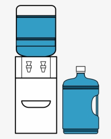 Medium Water Jug Cooler Rental - Bottle, HD Png Download, Free Download
