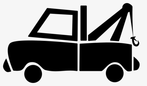 Tow Truck Silhouette Clip Art, HD Png Download, Free Download