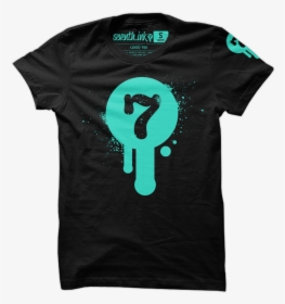Black Logo Shirt By Seventh - T Shirt, HD Png Download, Free Download