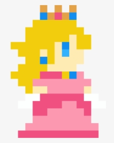 Transparent Super Mario Maker Png - Princess Peach Pixel Grid, Png Download, Free Download