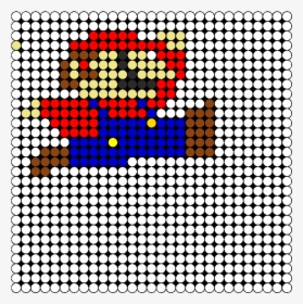 8 Bit Mario Perler Bead Pattern / Bead Sprite - Wolverine Perler Beads, HD Png Download, Free Download