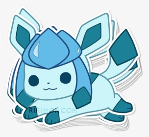 Transparent Glaceon Png - Cartoon, Png Download, Free Download