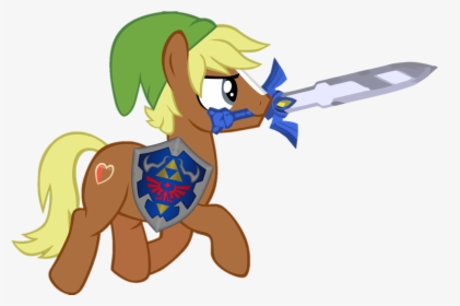 Transparent Hylian Shield Png - Link Pony Mlp, Png Download, Free Download