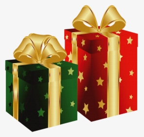 Presentes De Natal Png - Transparent Background Christmas Gift Clipart, Png Download, Free Download