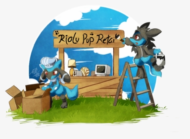 Riolu And Ralts, HD Png Download, Free Download