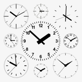 Циферблат Часов Вектор, Стрелки Часов, Clock Face Vector, - Clock Animated Gif Transparent, HD Png Download, Free Download