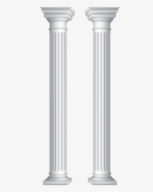 Columns Transparent Pencil And - Column Clipart, HD Png Download, Free Download