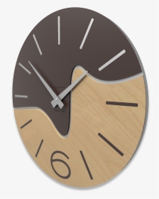 Picture Of Callea Design Modern Wall Clock Oliver Chocolate - Wall Clock, HD Png Download, Free Download